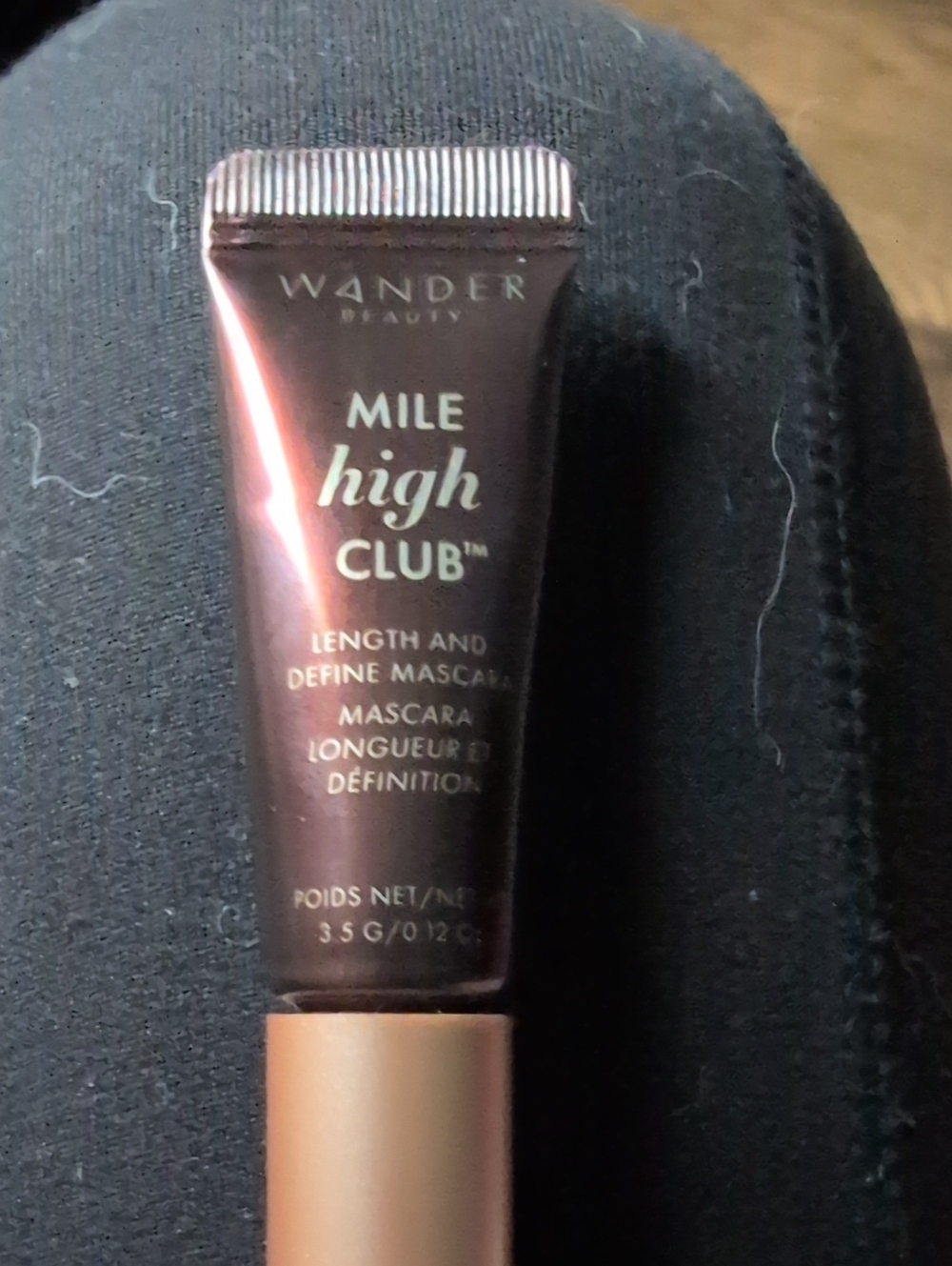 Wander Beauty Mile High Club Mascara - Deep Brown Tube